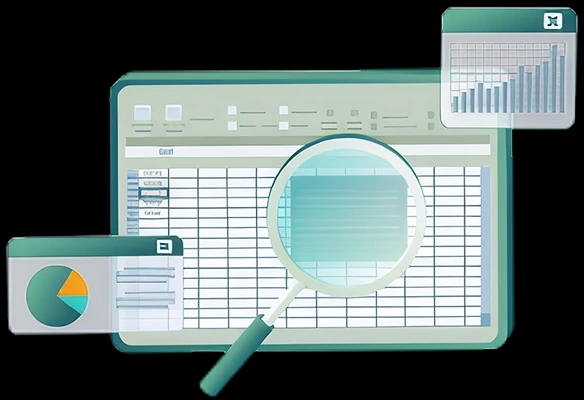 Excel Application Course Illustration